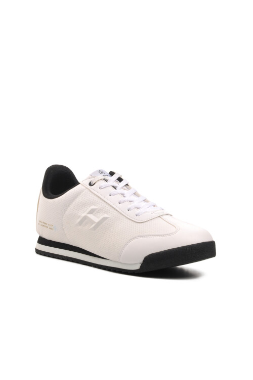 White Black Large Size Mens Sneakers Pico 101 21540 M