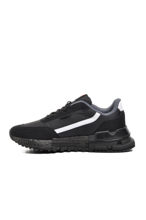 حذاء رياضي رجالي أسود-أحمر LC-31159 M