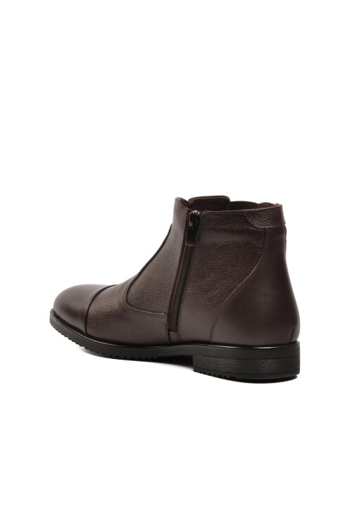 Brown Genuine Leather Mens Boots 11925251-24K M