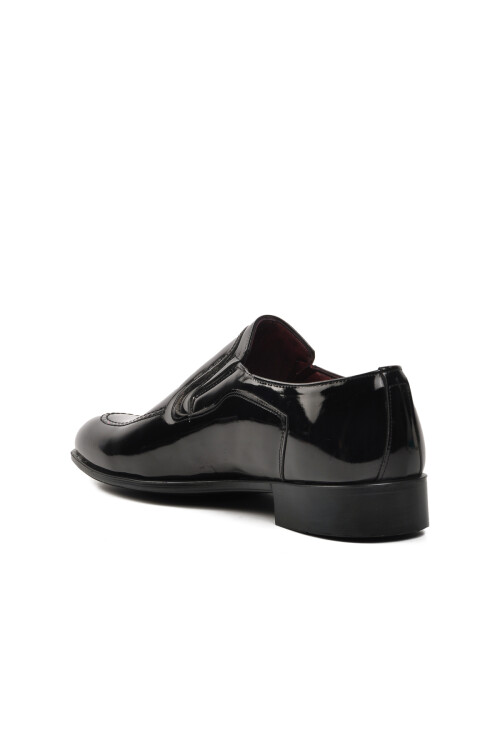 Black Patent Leather Mens Classic Shoes 7057 M