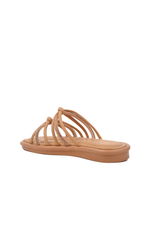 Beige Womens Slippers PC-5106 Z