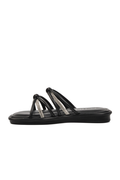 Black Womens Slippers PC-5106 Z