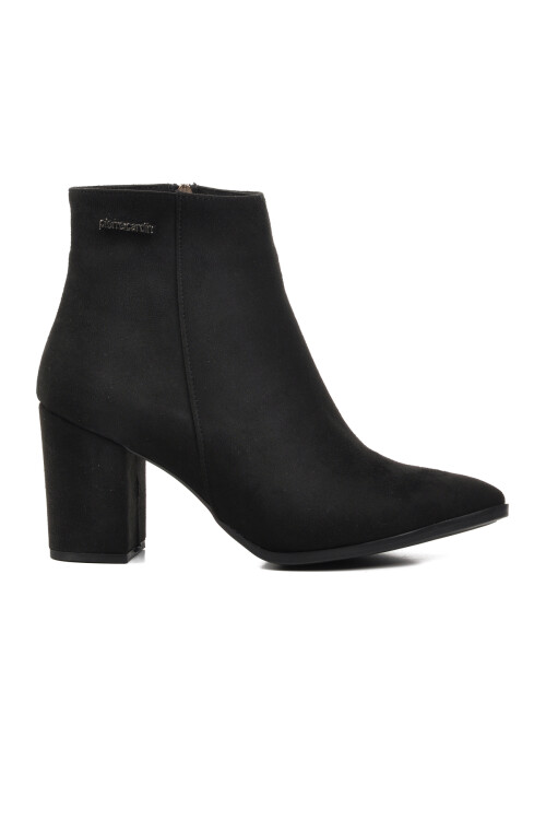 Black Suede Womens Boots Pc-52423 Z