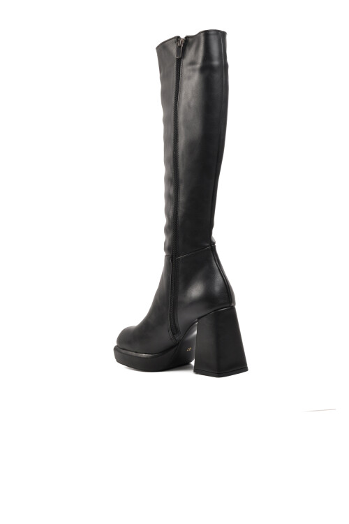 Siyah  Kadın Çizme Pc-52428 Z