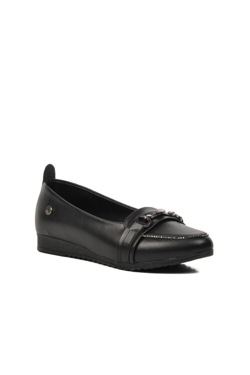 Black Lightweight Womens Ballerinas PC-53016 Z