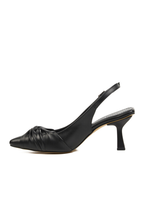 Black Womens High Heel Shoes PC-53111 Z