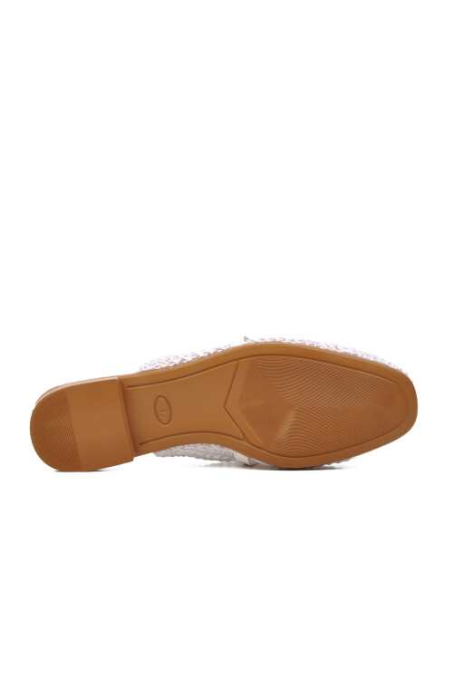 White Womens Slippers PC-53128 Z