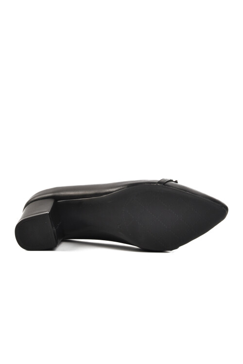 Siyah  Kadın Topuklu Ayakkabı PC-54212 Z