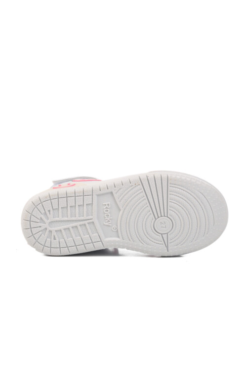 Beyaz-Pudra  Çocuk Spor Ayakkabı 17 P