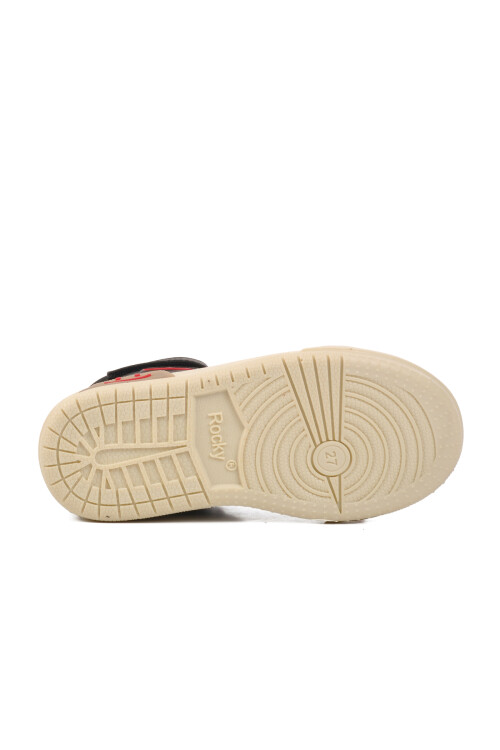 Siyah-Kırmızı  Çocuk Spor Ayakkabı 17 P