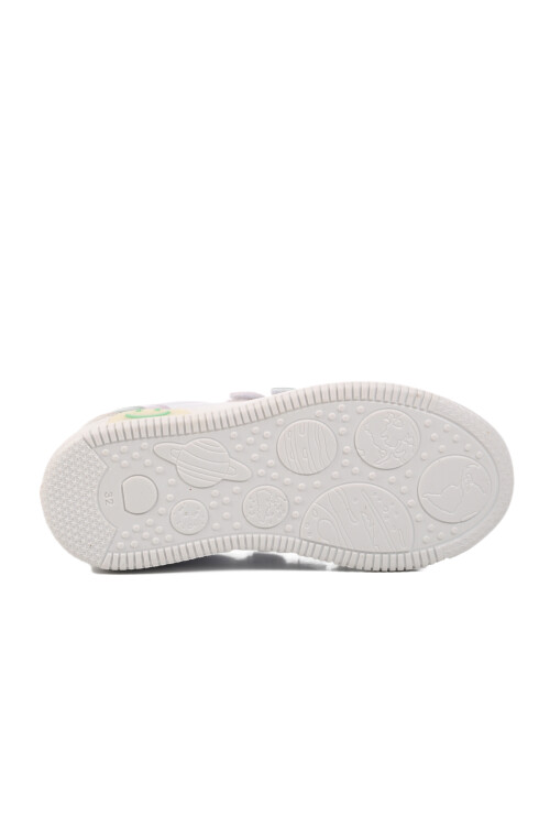 White-Mint Childrens Sneakers 6502 F