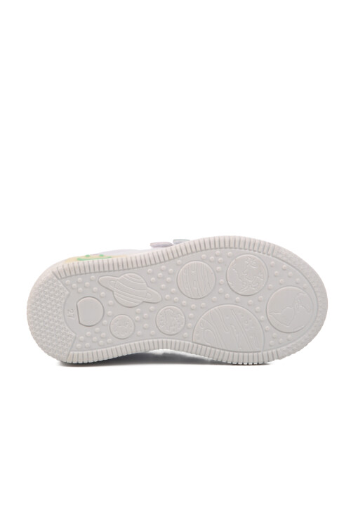 White-Mint Childrens Sneakers 6502 P