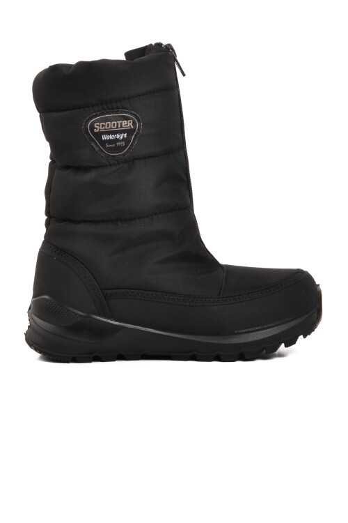 scooterBlack Waterproof Girls Snow Boots F7447 F