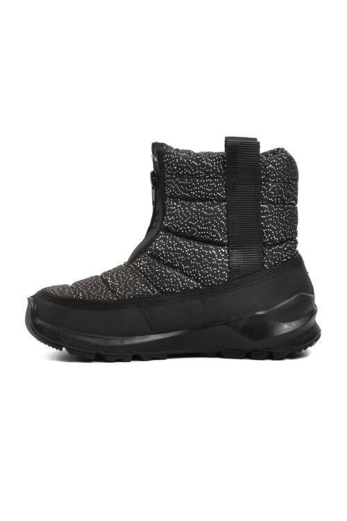 Black Glittery Childrens Snow Boots F7448 F