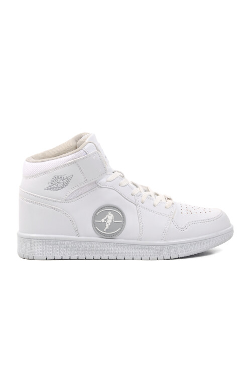 White-White Unisex Hi Sneaker Sloga Hı G