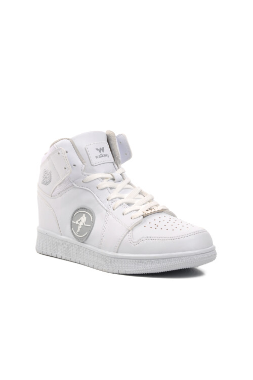 White-White Unisex Hi Sneaker Sloga Hı G