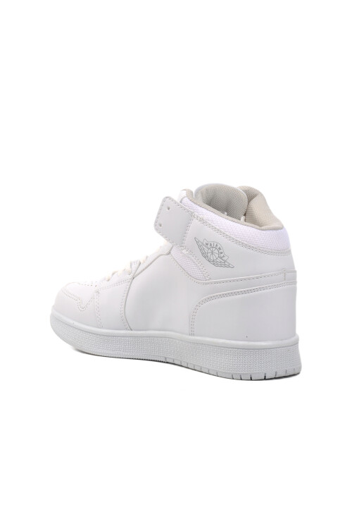 White-White Unisex Hi Sneaker Sloga Hı G