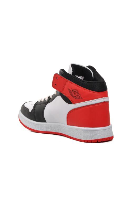 Black-White-Red Mens Hi Sneaker Sloga Hı M