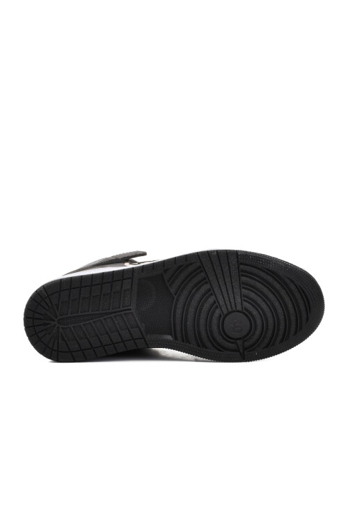 Siyah-Siyah-Beyaz  Erkek Hi Sneaker Sloga Hı M