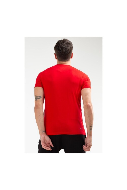 أمبروتي شيرت رجالي أحمر من Jax TShirt TF0133