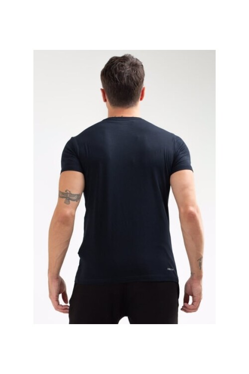 أمبروتي شيرت رجالي أزرق داكن من Jax Tshirt TF0133