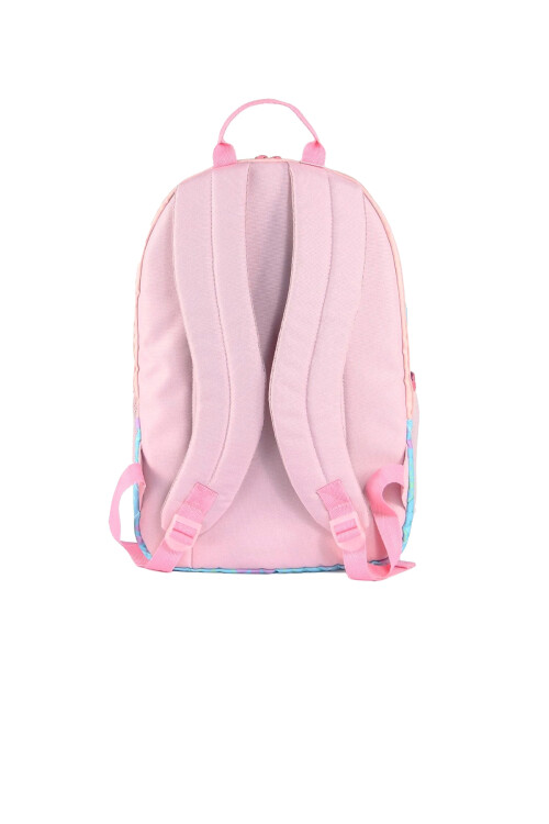 Pembe-Mavi  Unisex Okul Çantası 03731