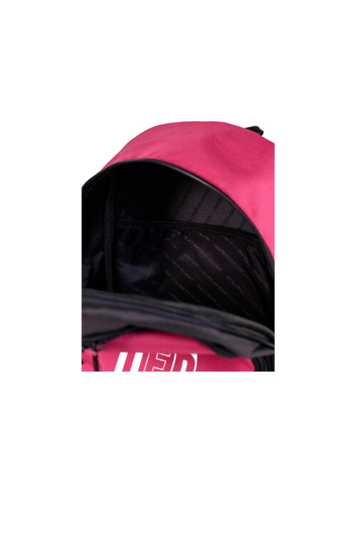 United Colors Of BenettonRed-Black Unisex School Bag 04296