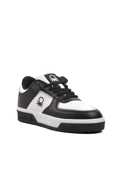 حذاء رياضي للجنسين باللونين الأسود والأبيض BN-31086 G