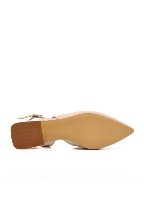 Beige Womens Ballerinas 544416 Z
