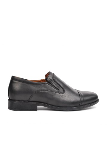 Black Genuine Leather Mens Casual Shoes 692 M (W)