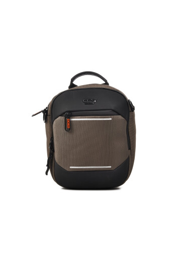Khaki-Black Unisex Shoulder Bag Ccs London 31303 Bag