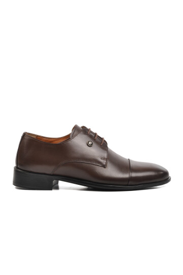 Brown Genuine Leather Mens Classic Shoes 70K28 M