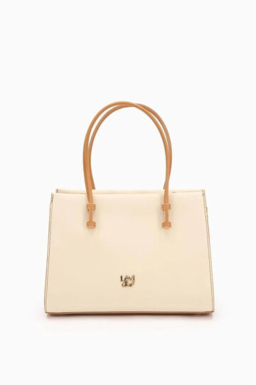 Cream-Camel Womens Shoulder Bag 930156 Bag