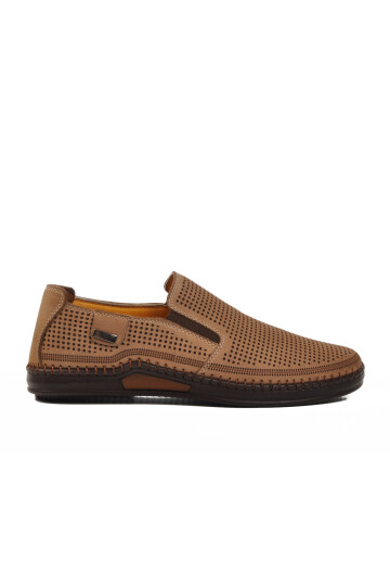 Sand Nubuck Genuine Leather Gel Sole Mens Casual Shoes 803 M