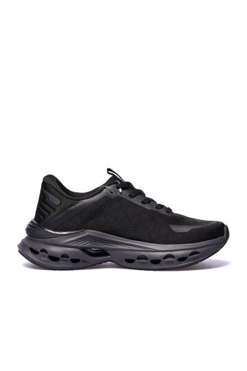 Siyah Hafif Esnek Unisex Spor Ayakkabı 900683 Hml Horizon Tonal