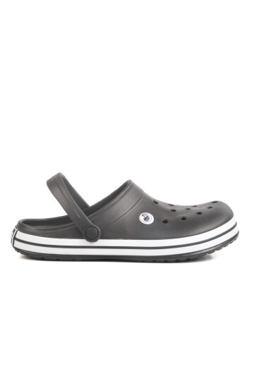 Black Large Number Eva Lightweight Mens Sabo Slippers 214 M