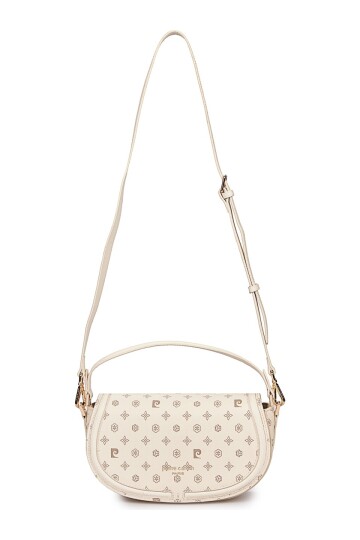 Beige Womens Shoulder Bag 05PC25Y10301-MN