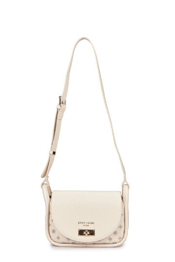 Beige Womens Shoulder Bag 05PC25Y10310-MN