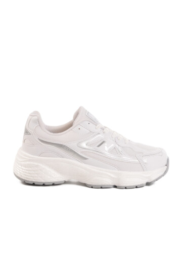 White Gray Mesh Unisex Sneakers 182 G