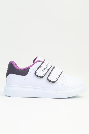 White Purple Boys Sports Shoes BN-31806 F