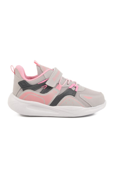 Ice Pink Velcro Girls Sneakers 330 F