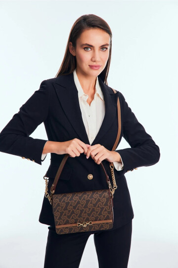 Brown Womens Shoulder Bag US25102
