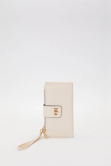 Krem  Kadın Cüzdan 910042