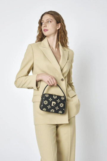 Black Womens Shoulder Bag 05PC25Y10508-BMN