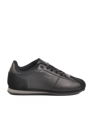 Black Memory Foam Mens Sneakers Cortona M