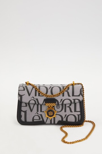 Black Chain Shoulder Bag 930282