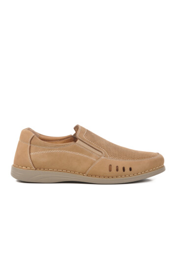 Toprak Nubuck Genuine Leather Orthopedic Mens Casual Shoes 2Y1057 M