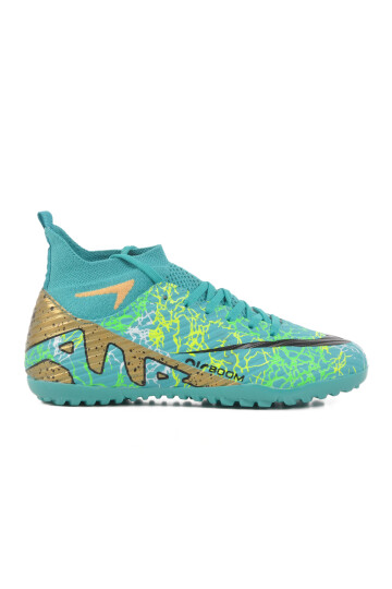 Turquoise Gold Unisex Turf Shoes Air 600 G