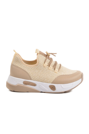 Beige Anorak Stoned Womens Casual Shoes 702465 Z