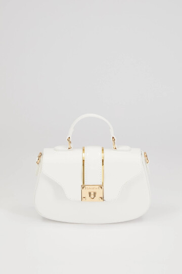 White Womens Shoulder Bag 930214